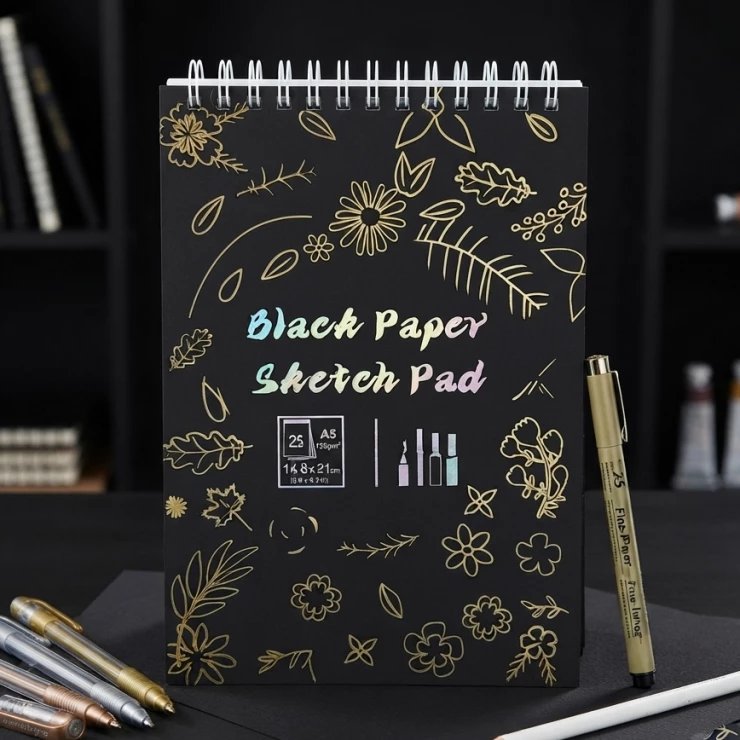 Sketchbook Vneeds, 25 foi, А5, 14,8 х 21 cm
