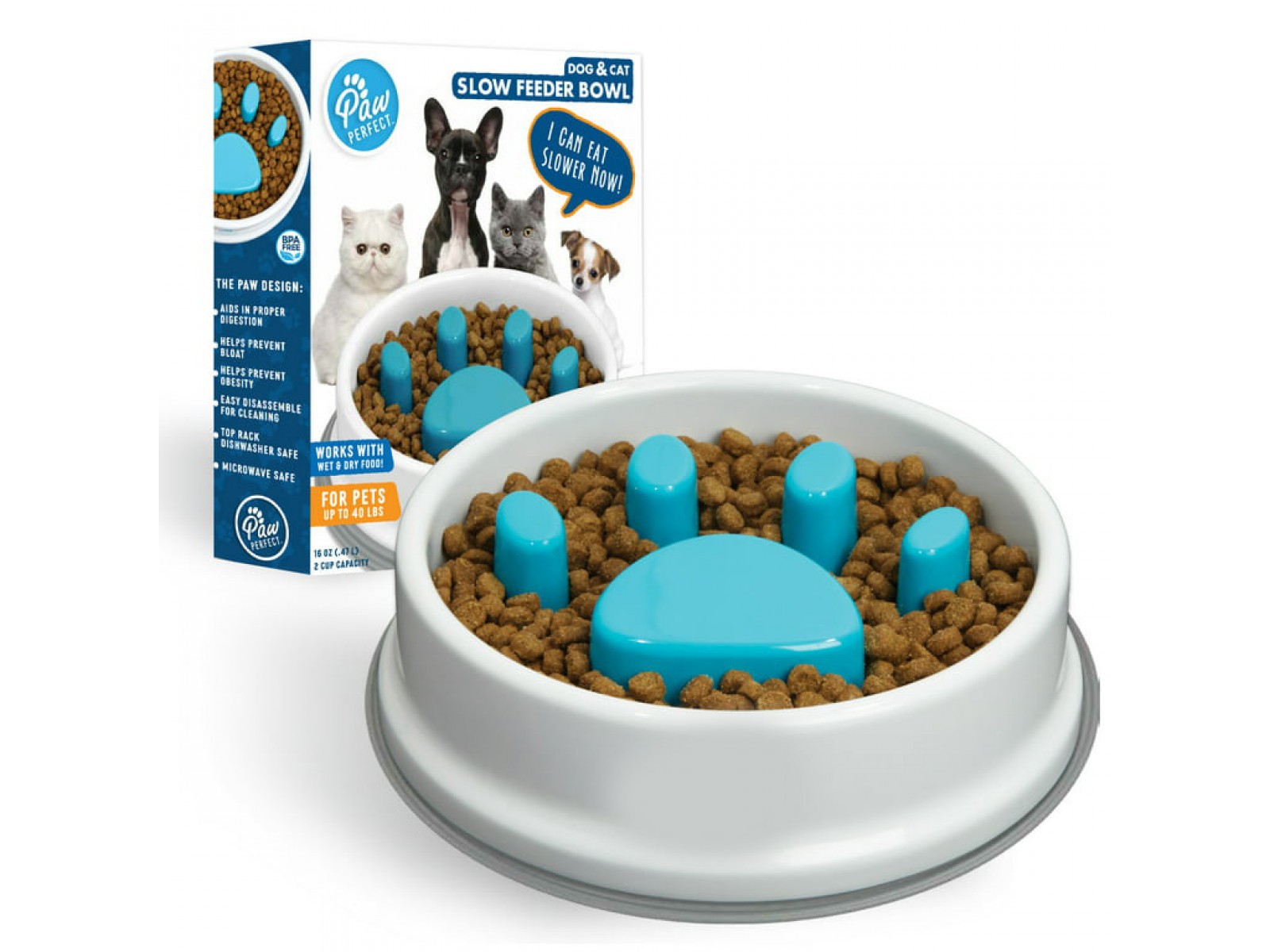 Bol pentru hrana animale Pet 0,47l