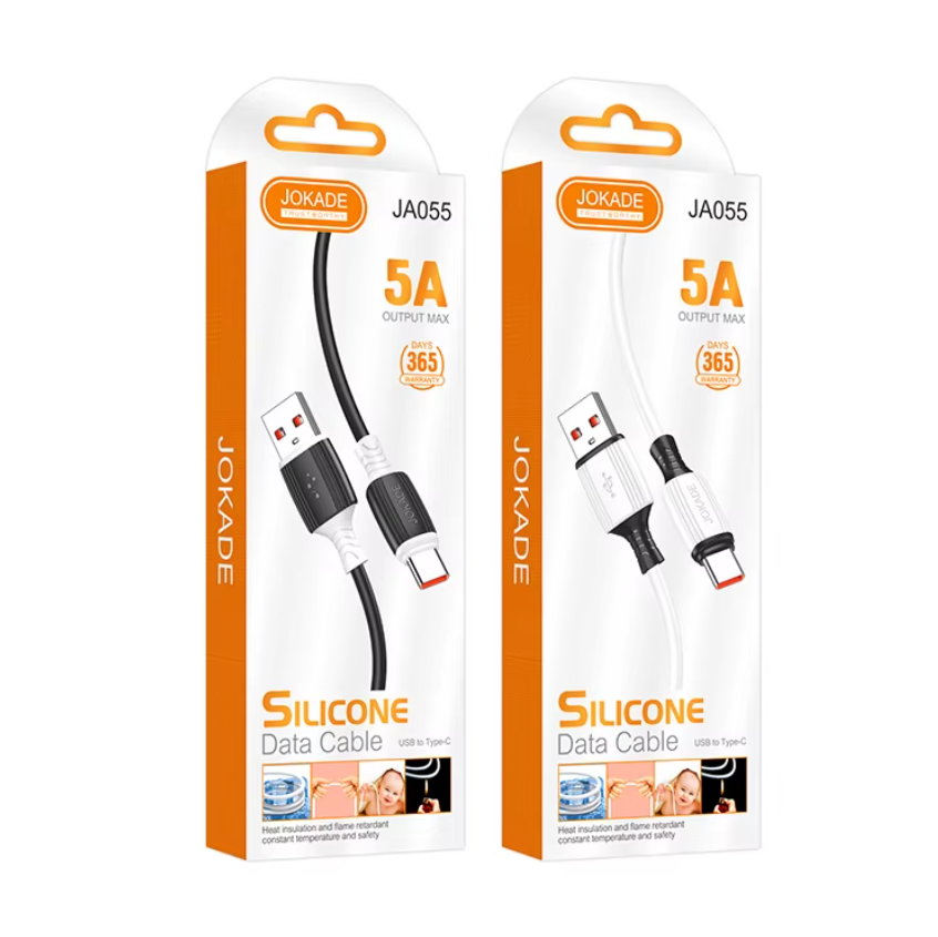 Cablu pentru incarcare Usb to Type-C 5A, JOKADE, JA055-M