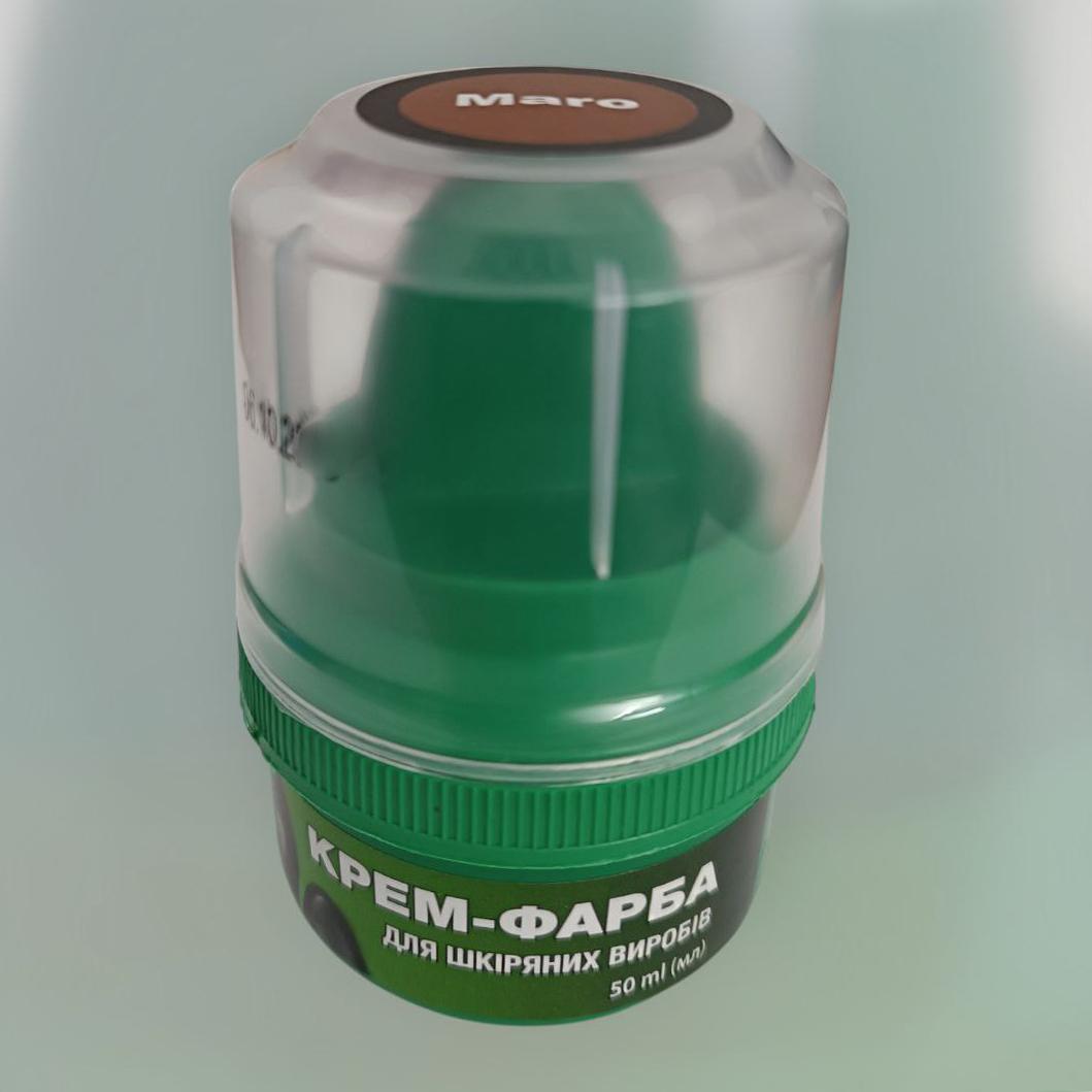 Crema pentru incaltaminte BLYSKAVKA, maro, 50 ml