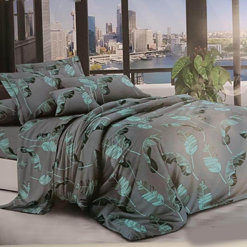 Set lenjerie de pat 175x215 cm / Green T75-4417