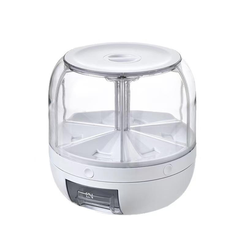 Dozator rotativ pentru cereale, 6 sect. 4,5L