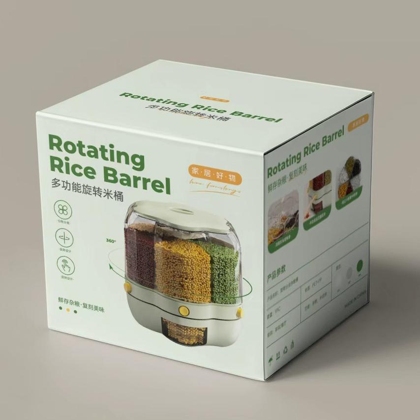 Dozator rotativ pentru cereale, 6 sect. 7L
