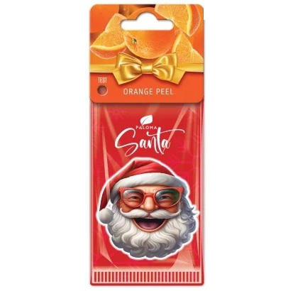 Odorizant Santa, pentru automobil, Orange Peel, 4 gr