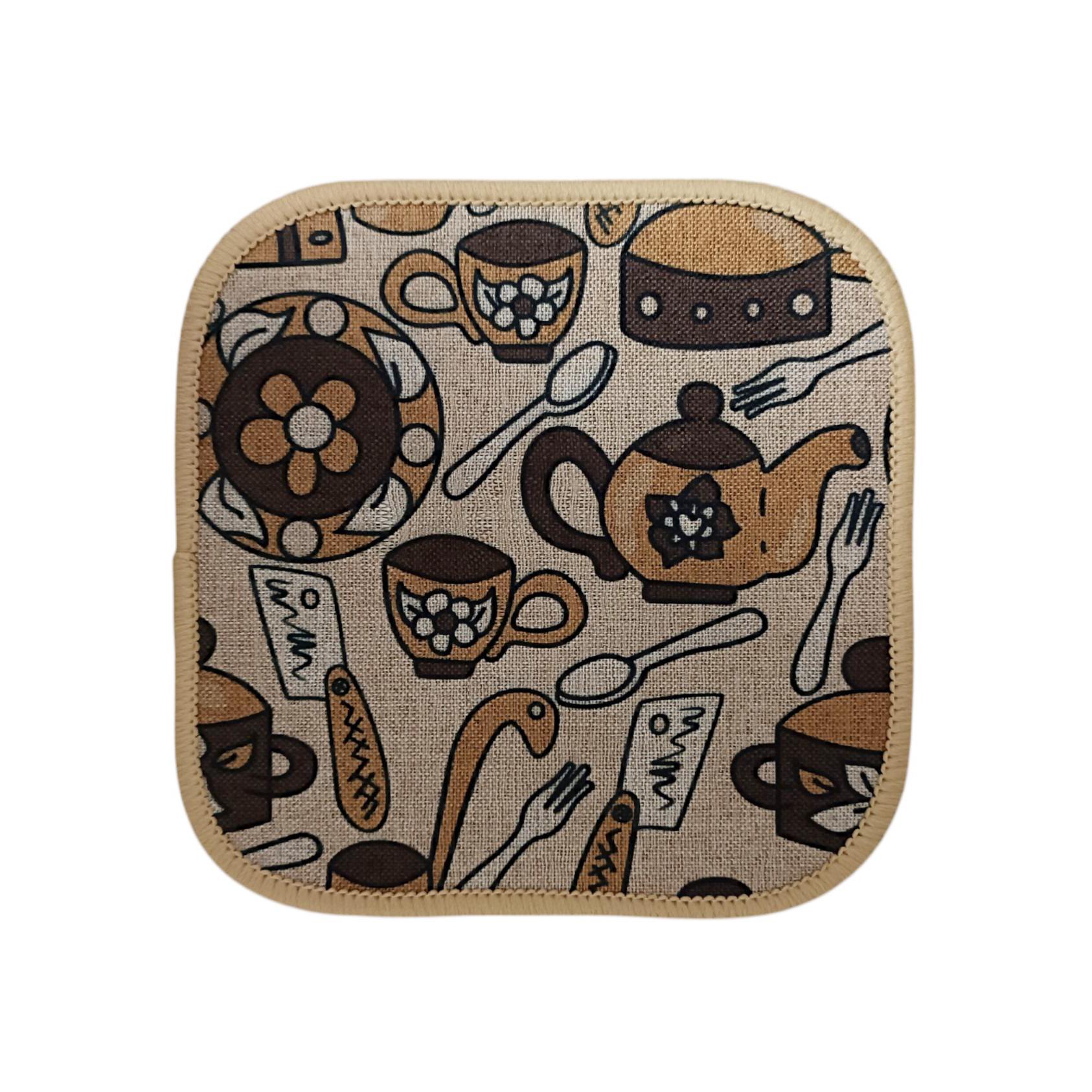 Suport pentru vase fierbinti Home, 18x18cm, patrat