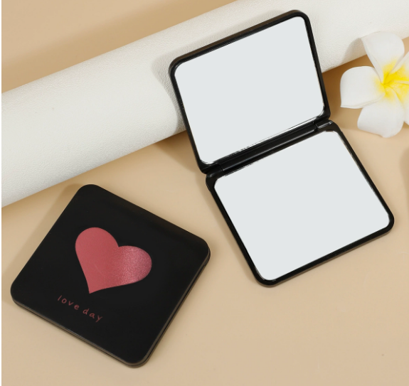 Oglinda de buzunar Love Day, 7 x 6.5cm