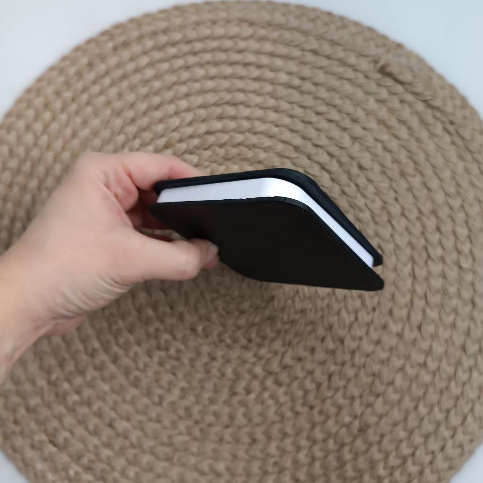 Oglinda cu iluminare led si suport pliabil, 9,5 x 10 cm