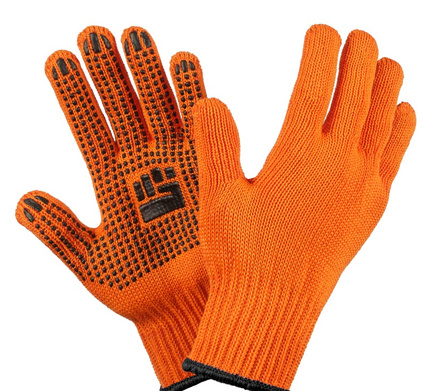 Manusi de lucru, orange S284--3