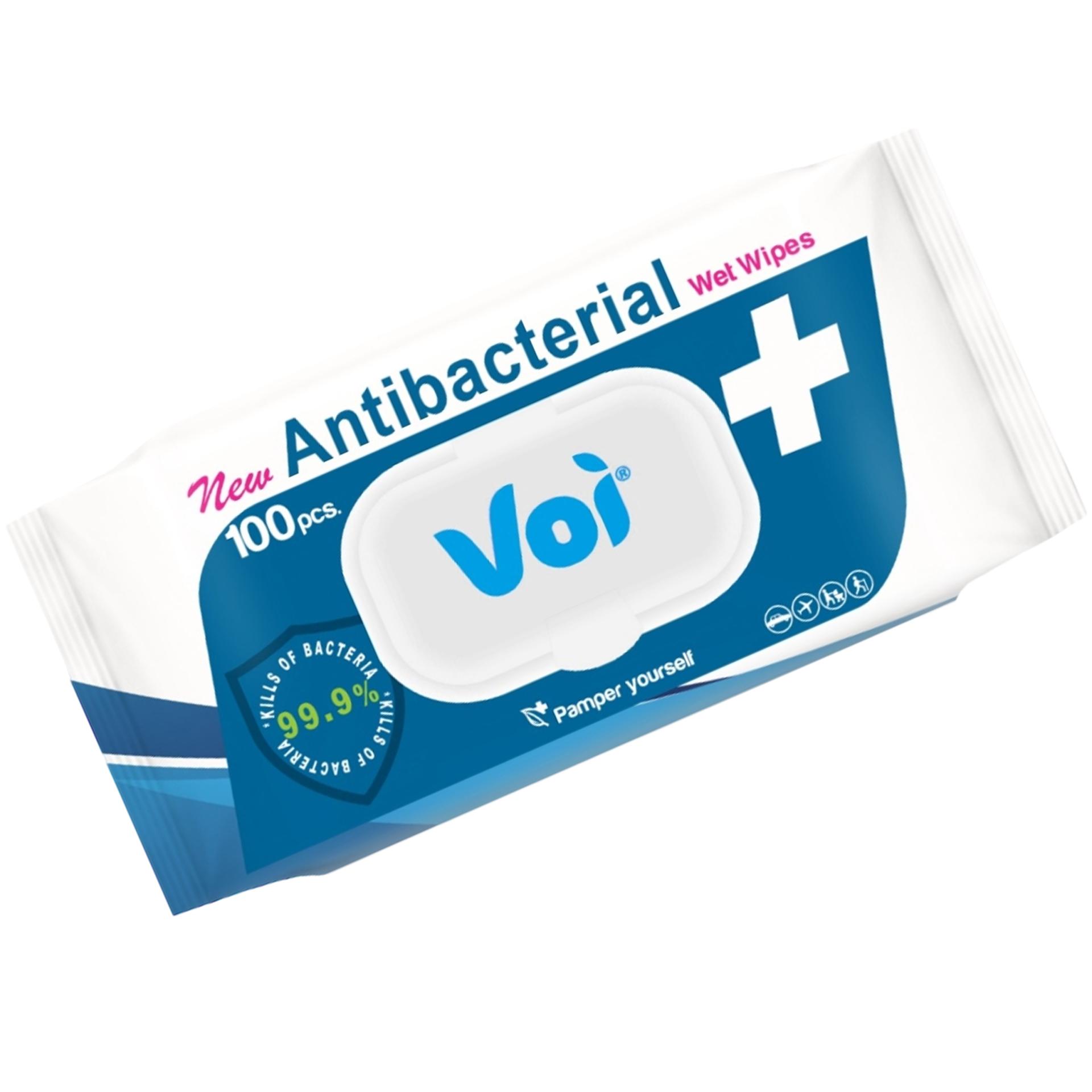 Servetele umede antibacteriene 100 buc