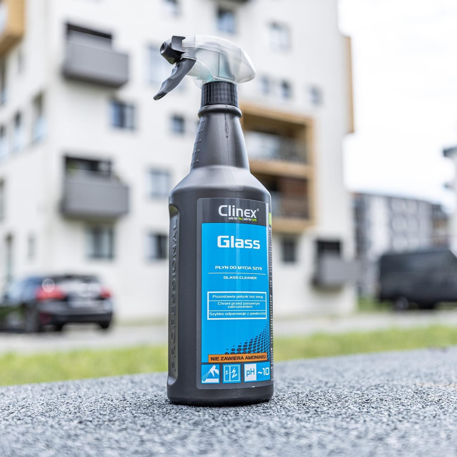 Clinex Profesional Glass, pentru curatarea sticlei, 1L