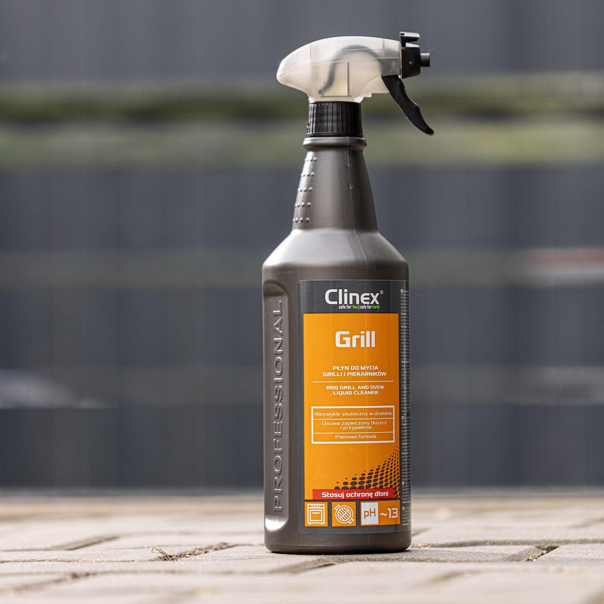 Clinex Profesional Grill, solutie pentru curatare gratare si cuptoare, 1L