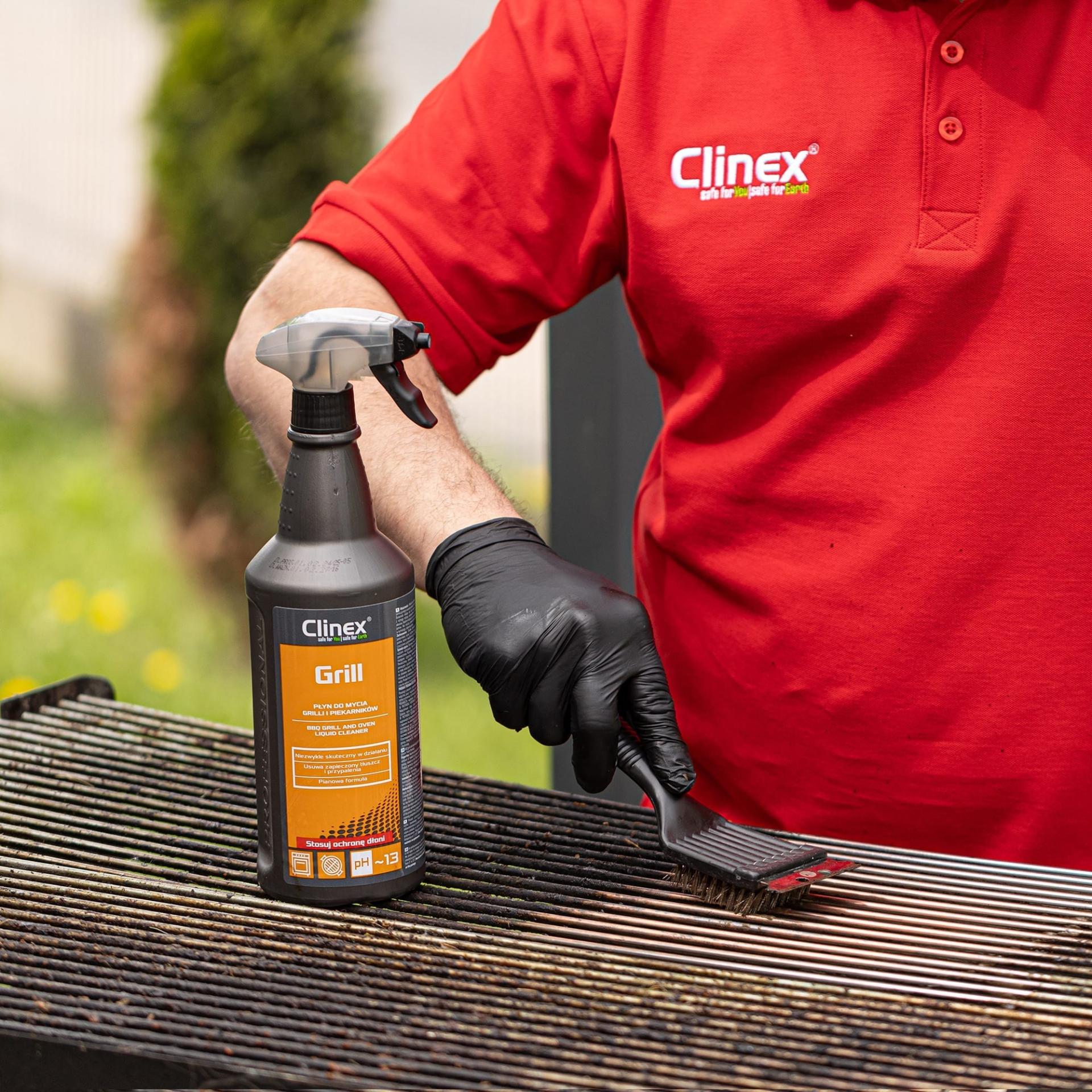 Clinex Profesional Grill, solutie pentru curatare gratare si cuptoare, 1L