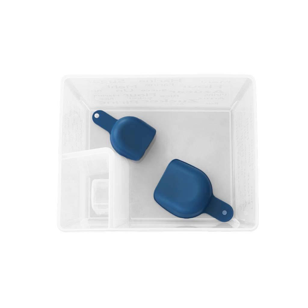 Caserola cu lingură pentru făină și alte cereale DecoBella CleanSpoons