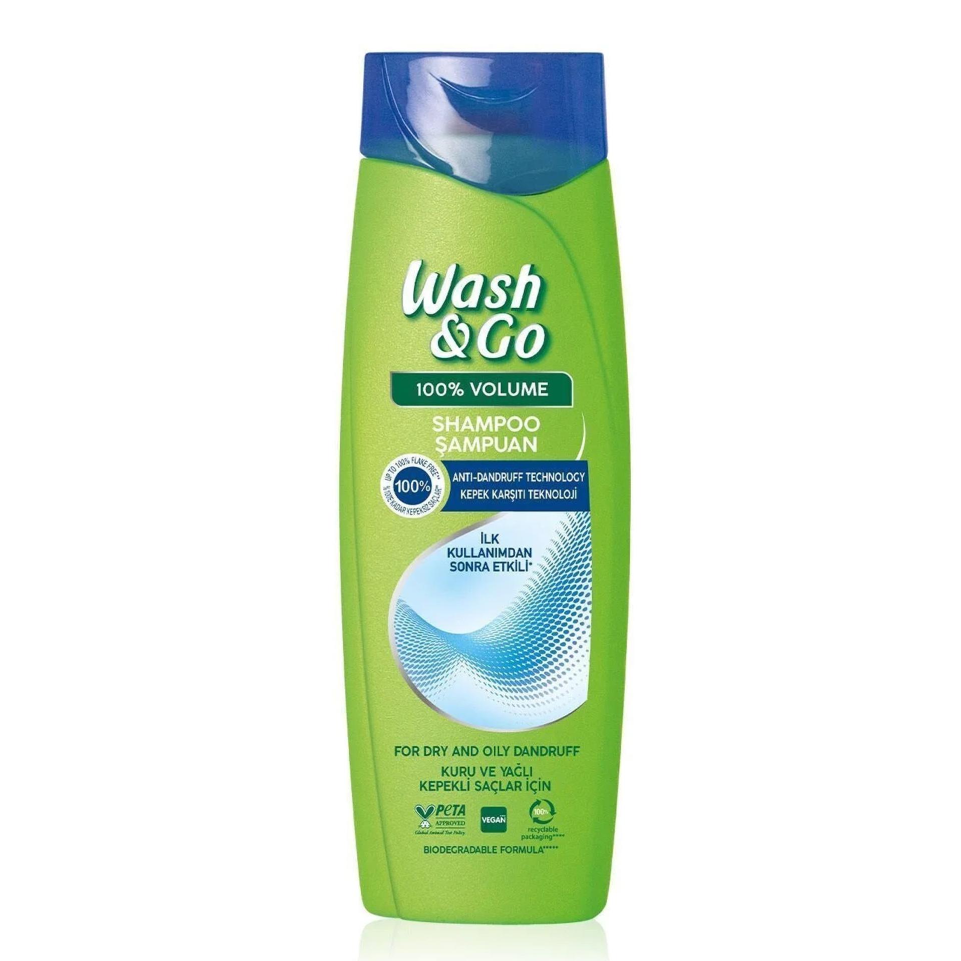 Sampon WASH&GO Anti-Dandruff (anti matreata) 360 ml