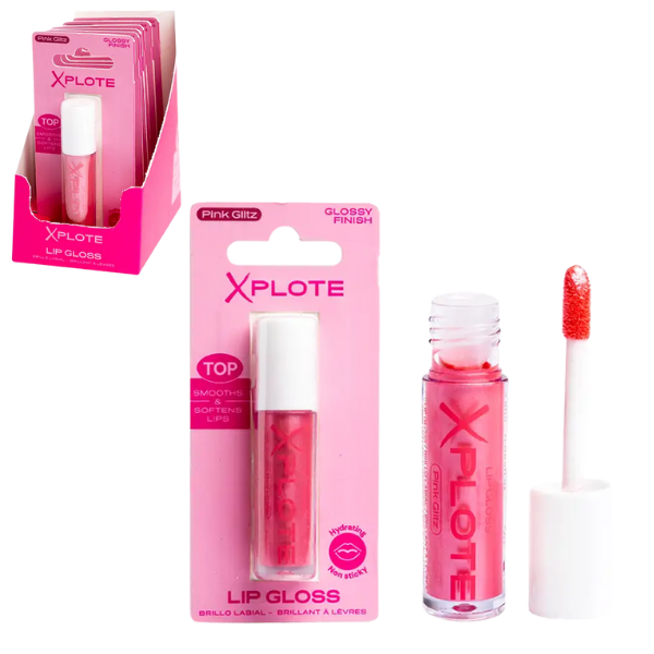 Gloss de buze XPLOTE Pink Glitz