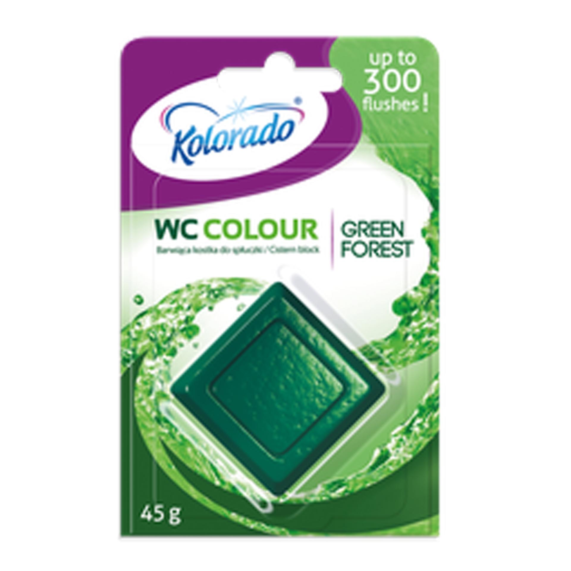 Pastile rezervor  WC KOLORADO green 1 buc (verde)