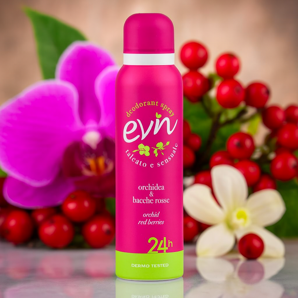 Deodorant Evin Orhidea & Bacche rosse 150 ml  / 24H