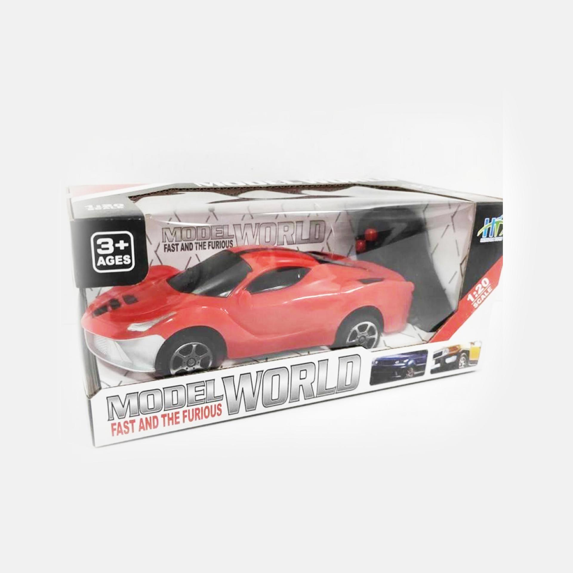 Jucarie-masina Ferrari cu lumina si telecomanda, +3