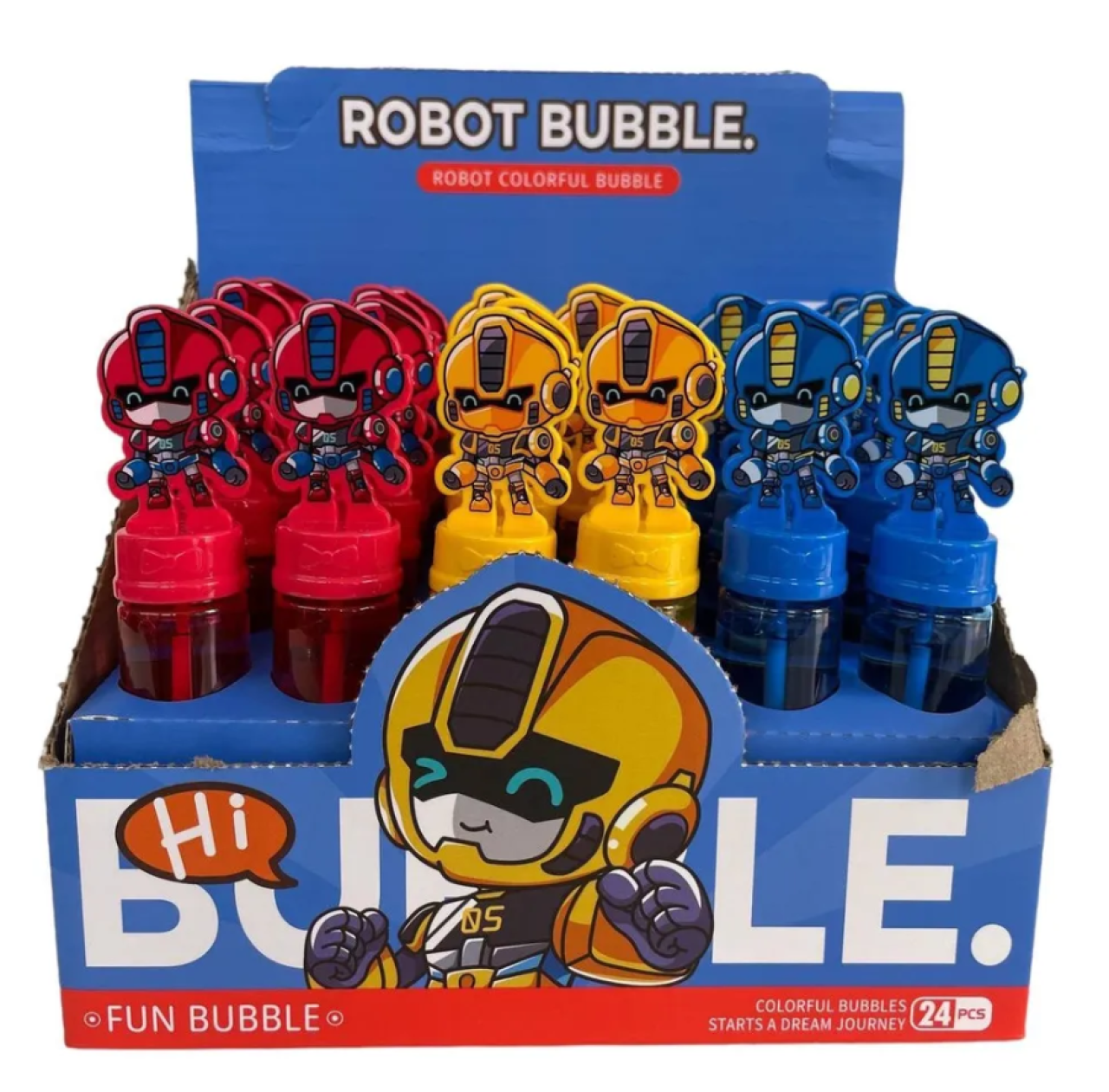Baloane de sapun 35ml -Robot