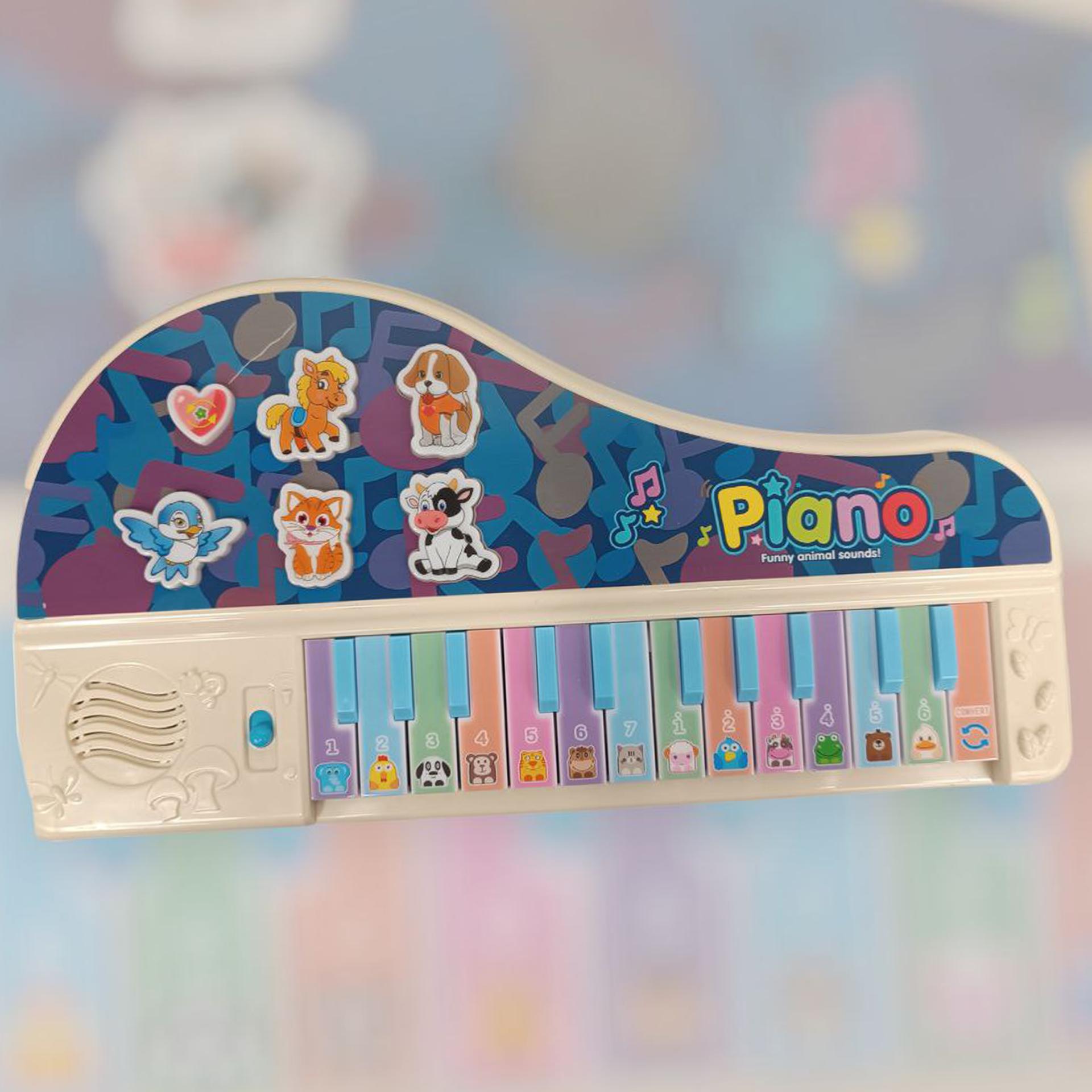 Pian electronic Yali Toys / note / sunete animale