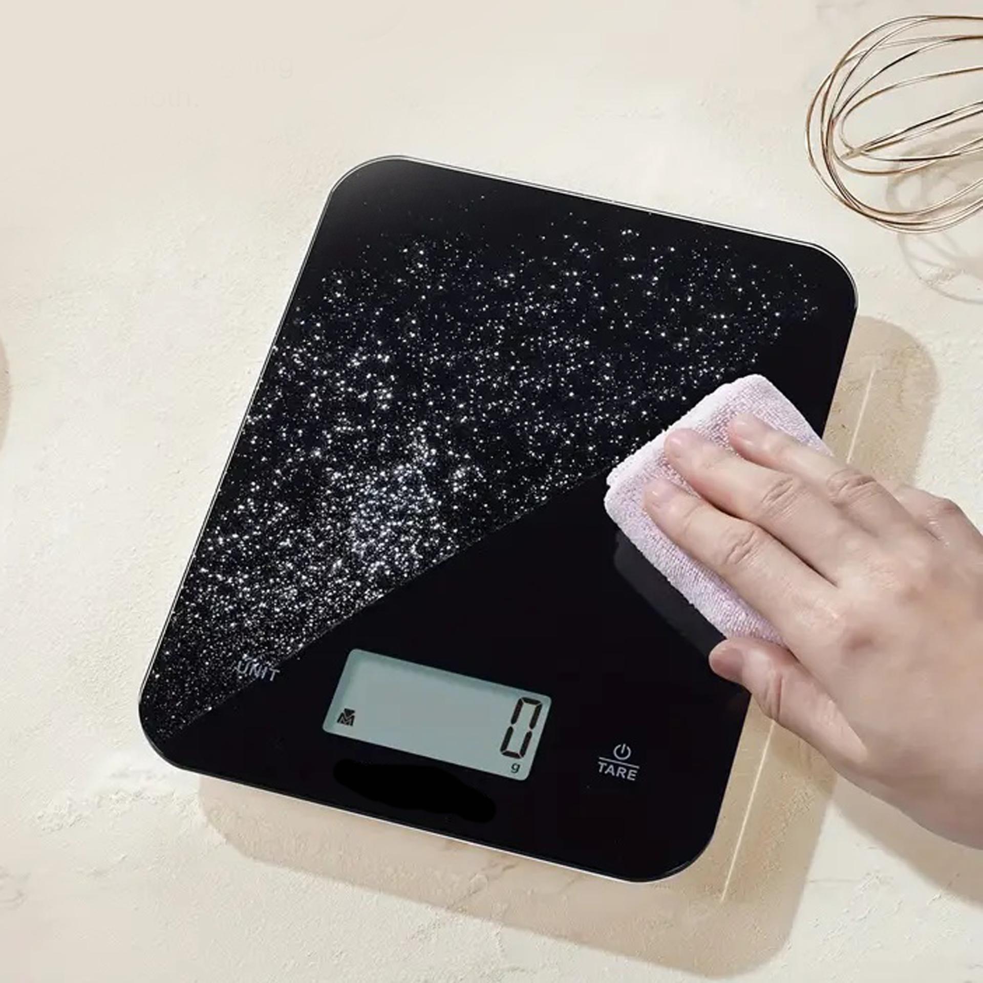 Cantar de bucatarie KE-S 5kg, sticla, Health & Beauty Life