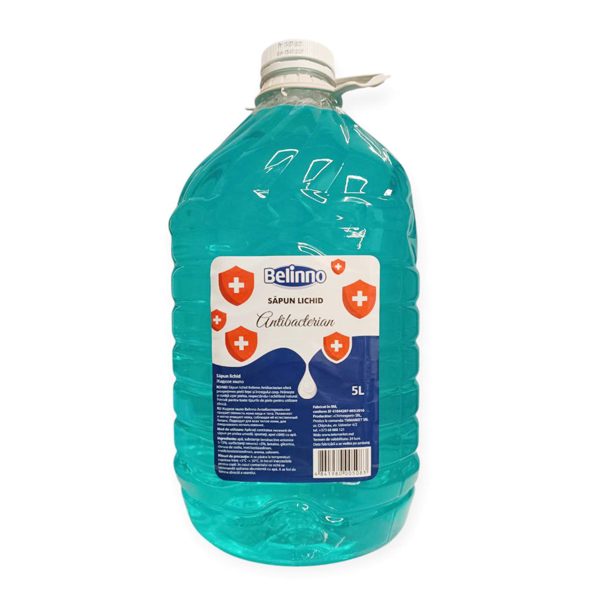 Sapun lichid  Belinno, antibacterian,  5L