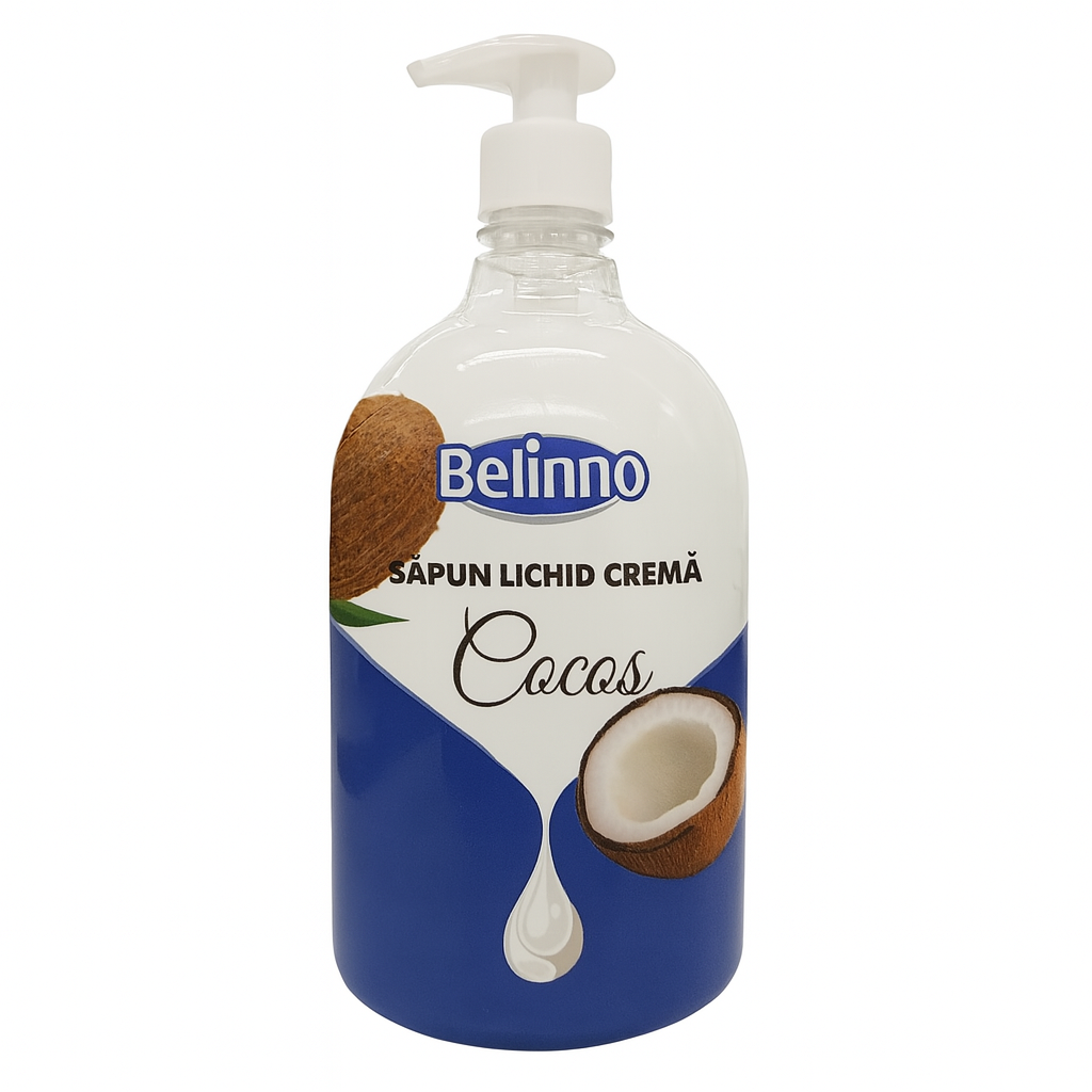 Sapun lichid  Belinno, cocos, 1000ml