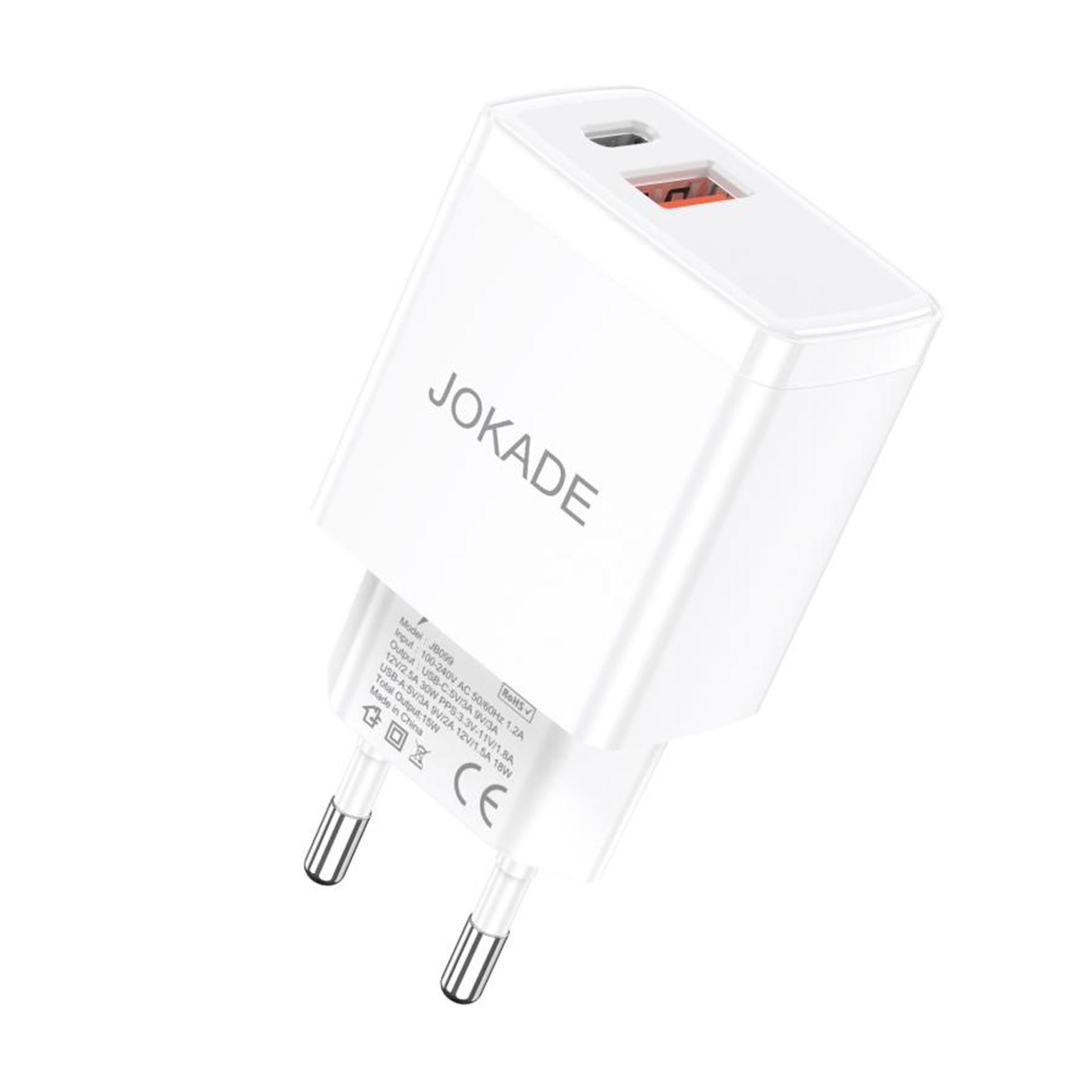 Adaptor Jokade  PD30W + QC18W JB099