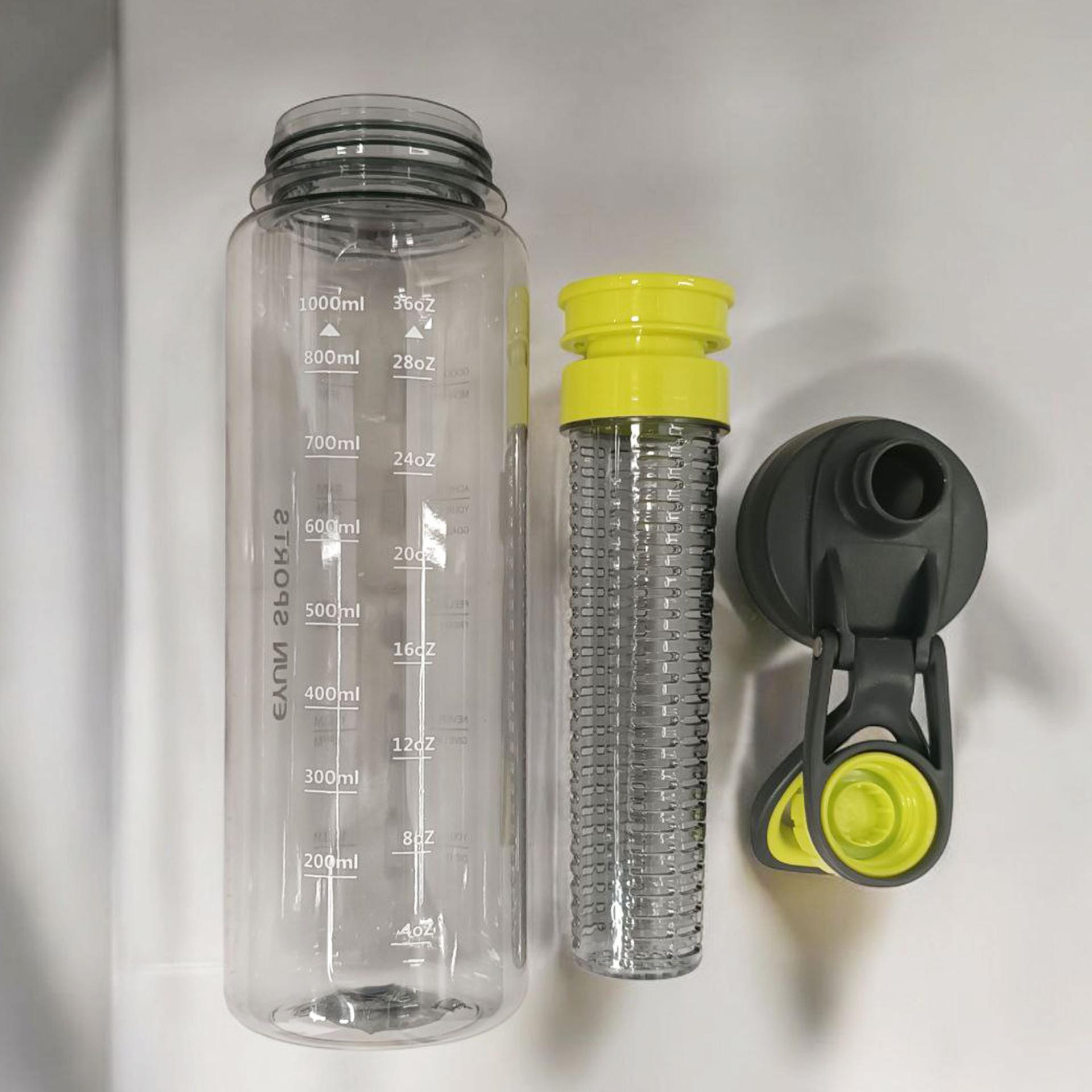 Sticla pentru apa cu recipient pentru gust Eyun Sports 1000ml