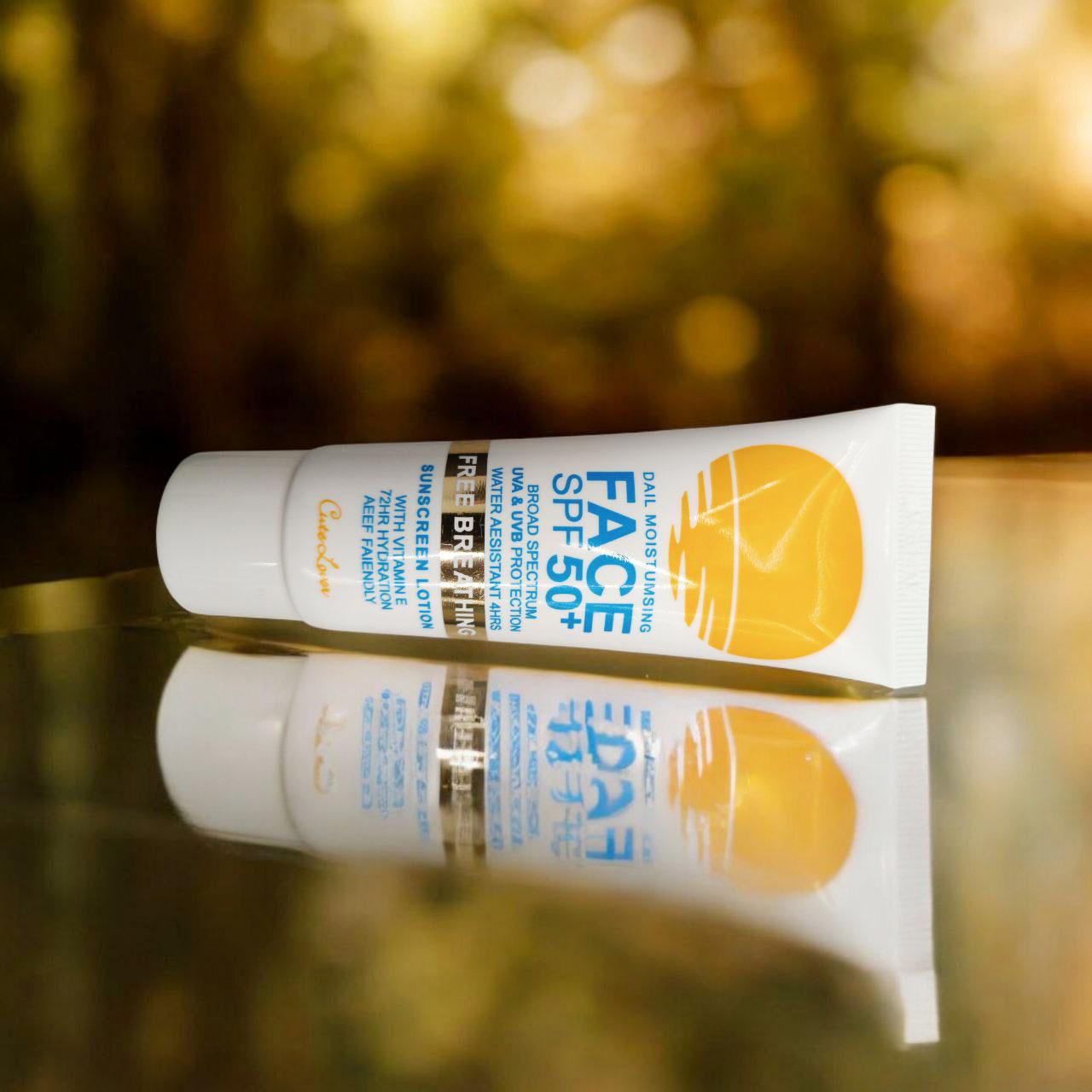 Crema de protectie solara pentru fata SPF 50, UVA/UVB, 50ml