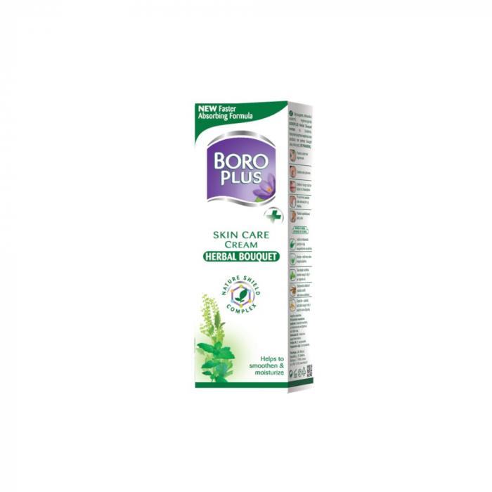 Crema Boro Plus, pentru fata si corpi, Herbal Bouquet - aroma de ierburi, 25 ml