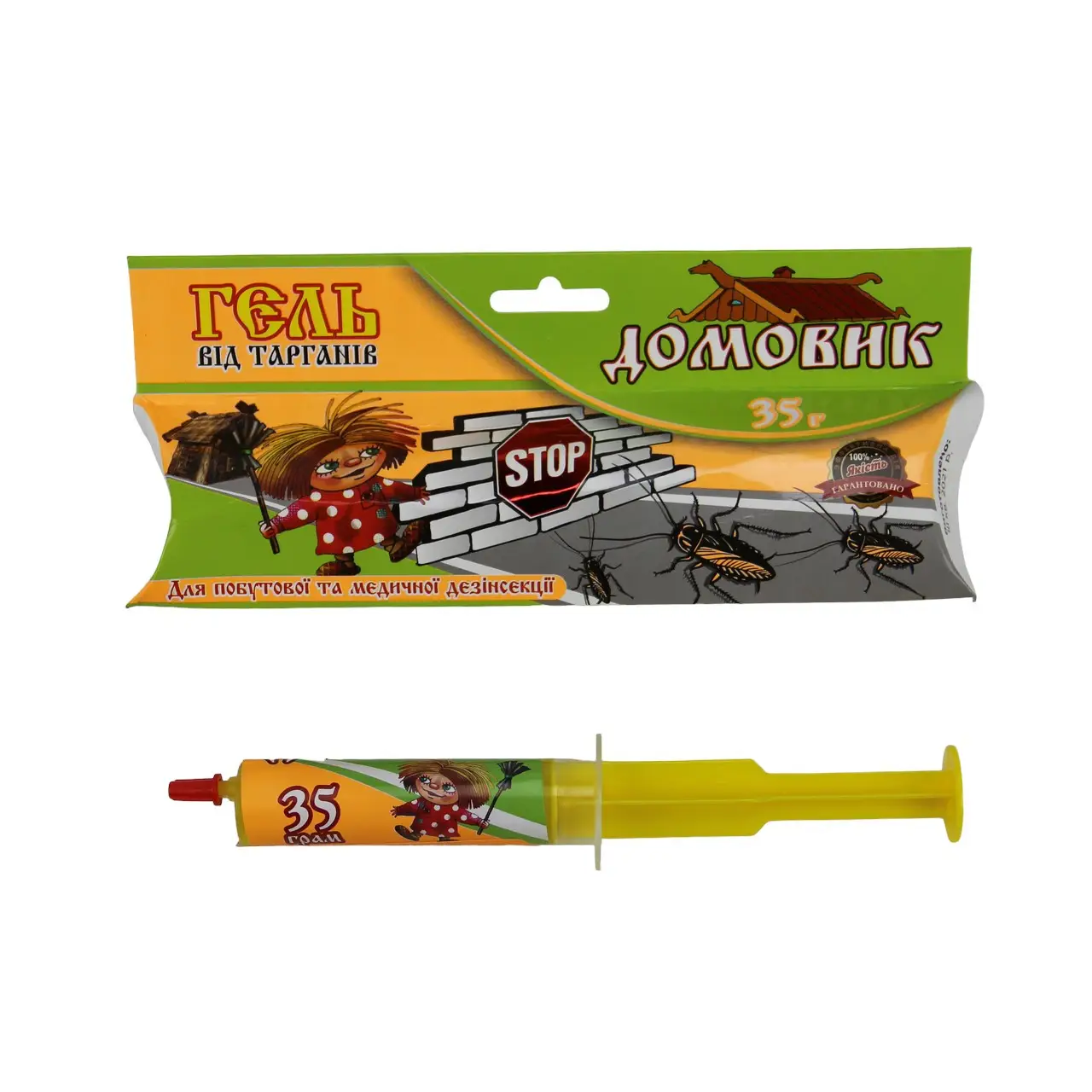 Gel contra gandacilor de bucatarie Domovic 35gr