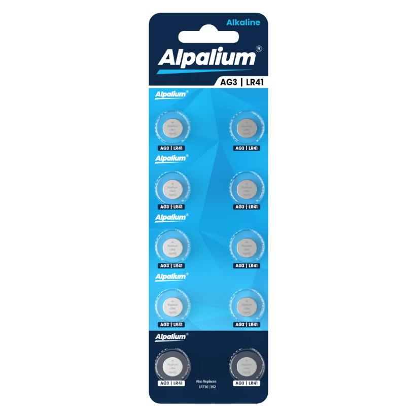 Baterie Alpalium LR41 / AG3, alcaline, 1 buc