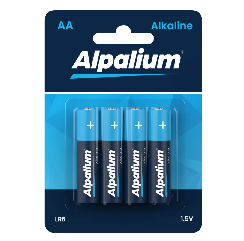 Baterii Alkaline  ALPALIUM  AA 1.5V (4 buc)