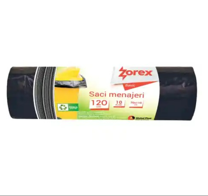 Pungi de gunoi 120Lit / 10buc Zorex