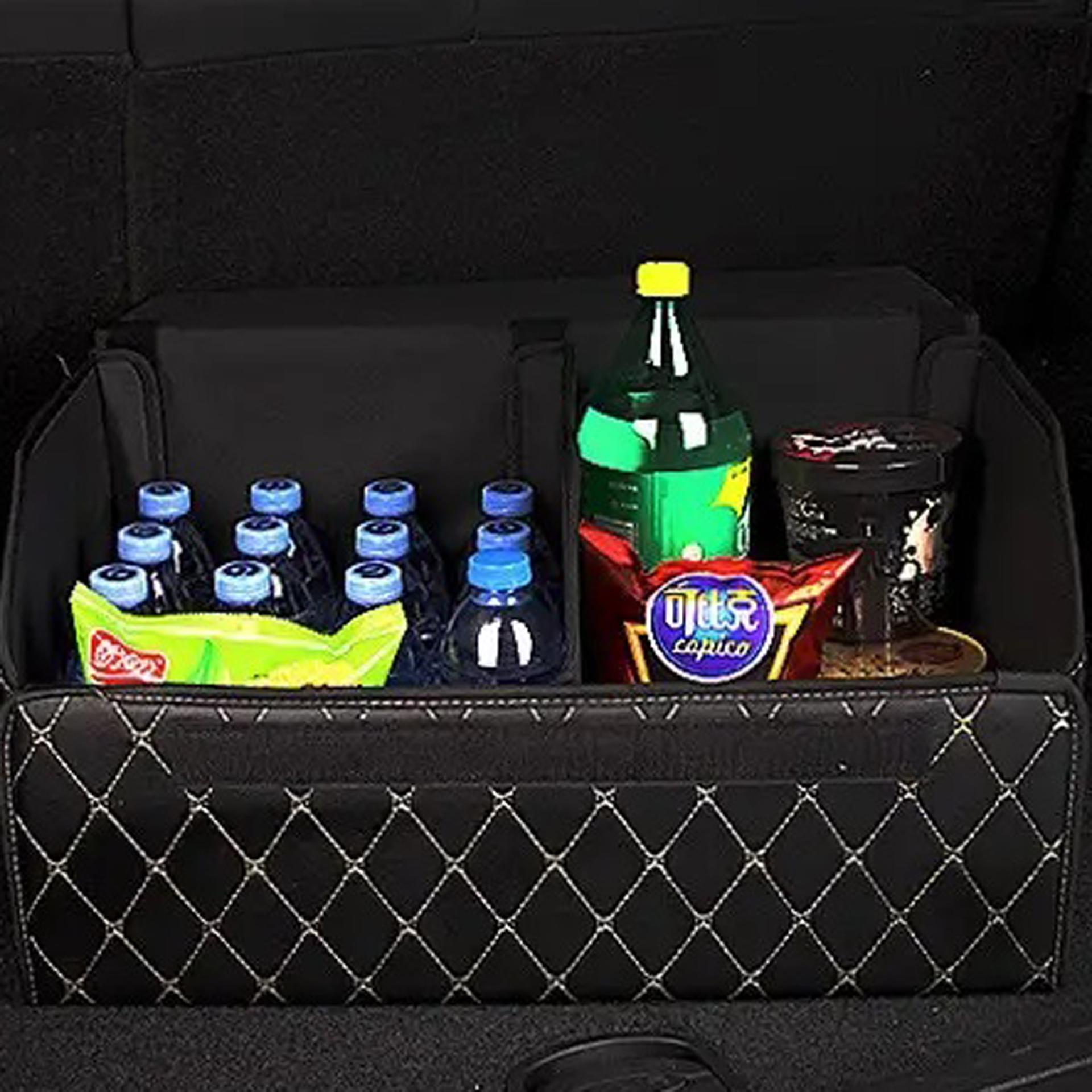 Organizator pliabil pentru mașini din piele eco 55x30x30 см