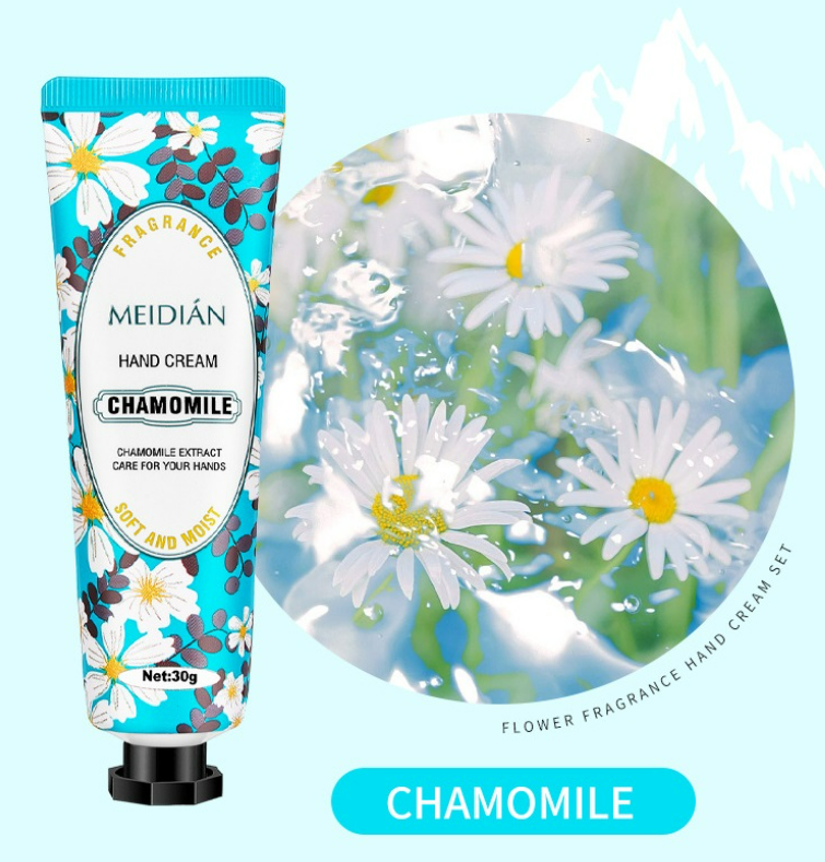 Set creme de maini 5 buc, floral, Meidian
