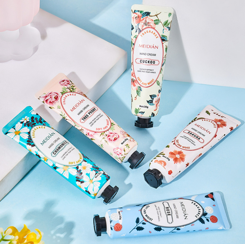 Set creme de maini 5 buc, floral, Meidian