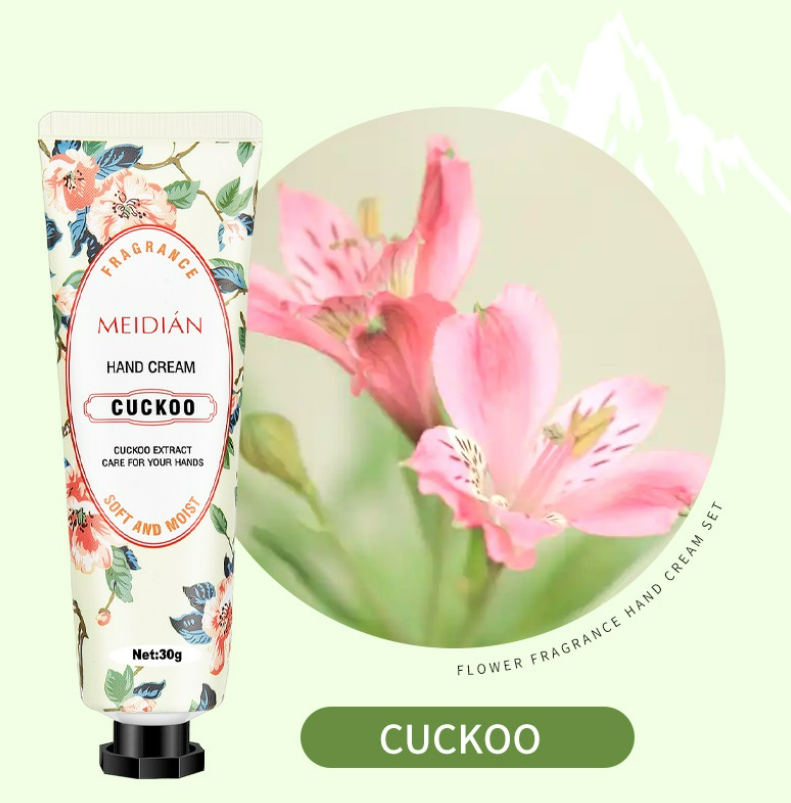 Set creme de maini 5 buc, floral, Meidian