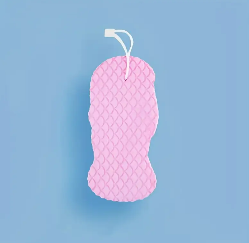 Burete exfoliant pentru corp Baby Painless