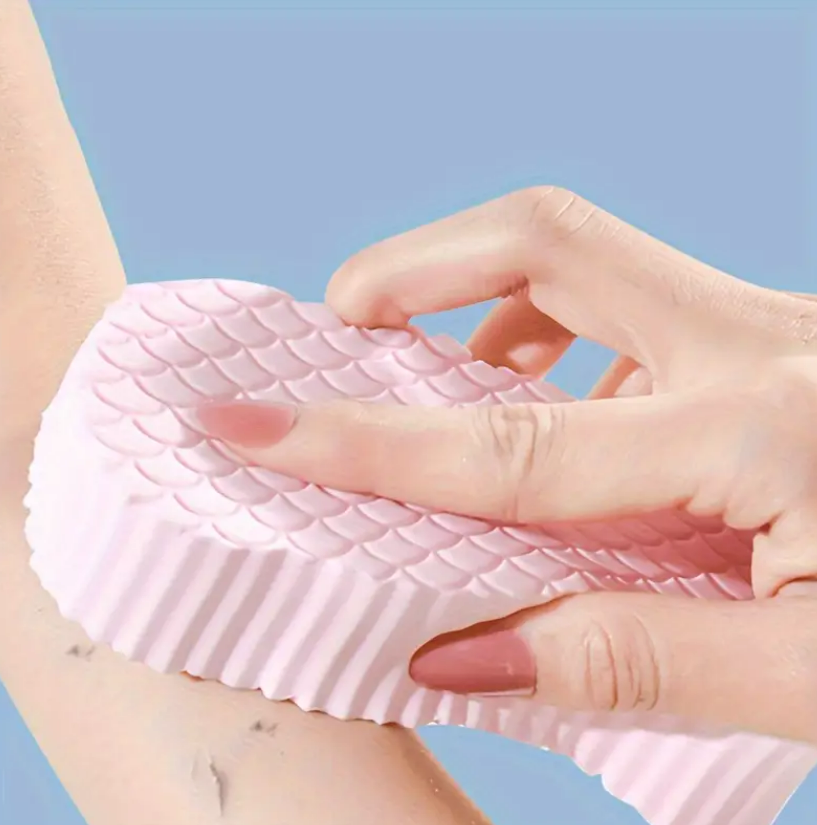 Burete exfoliant pentru corp Baby Painless
