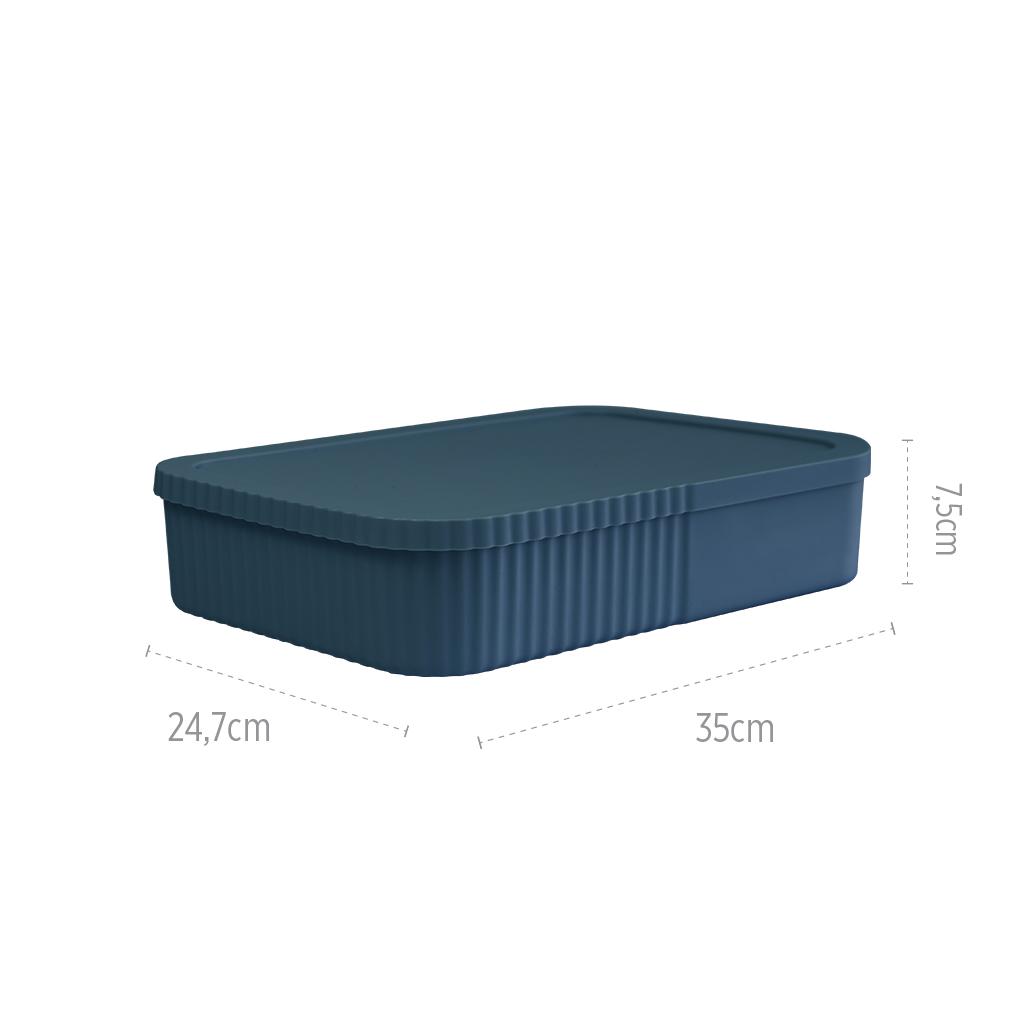 Cutie cu capac Slim - Large DecoBella 6Lit