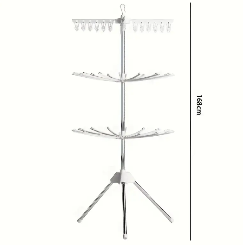Uscator de rufe vertical cu 3 nivele