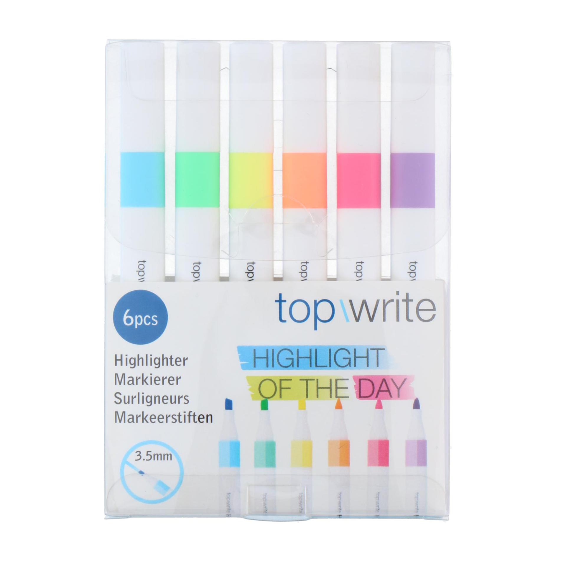 Set de markere Top Write 6 buc