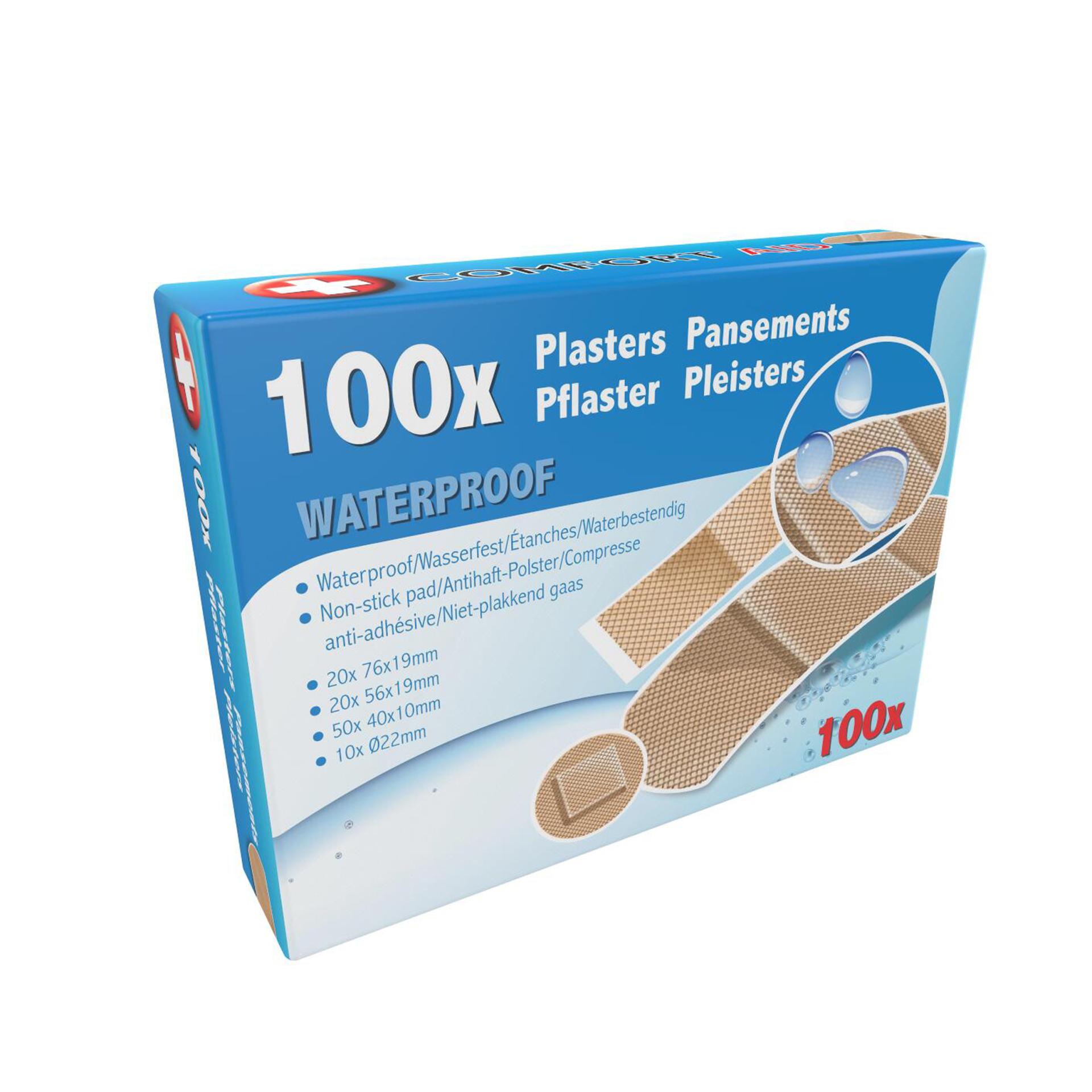 Plasturi Comfort Aid 100 buc