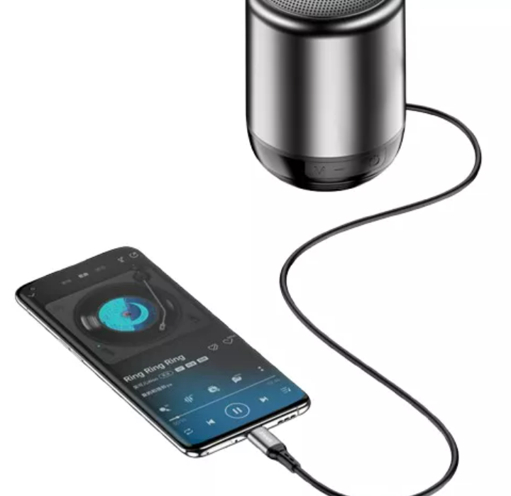 Cablu din silicon AUX-Lightning JA106 1m