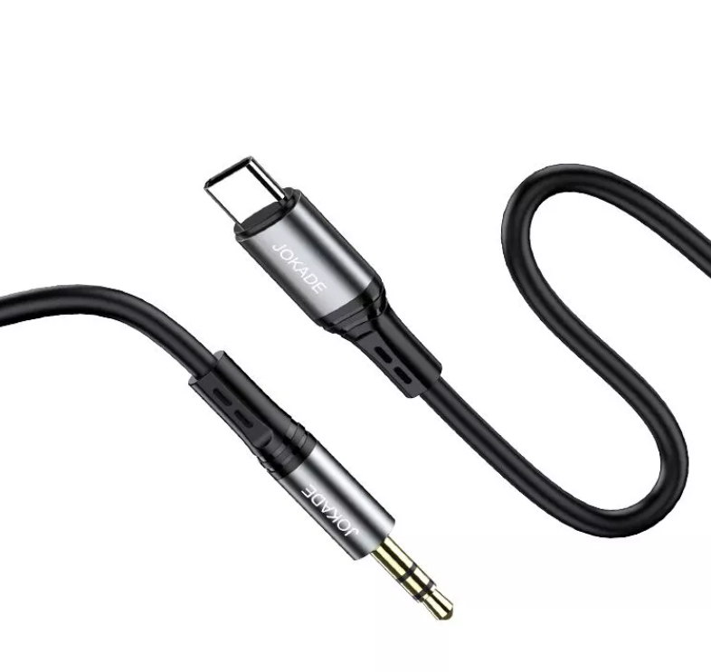 Cablu din silicon AUX-Lightning JA106 1m
