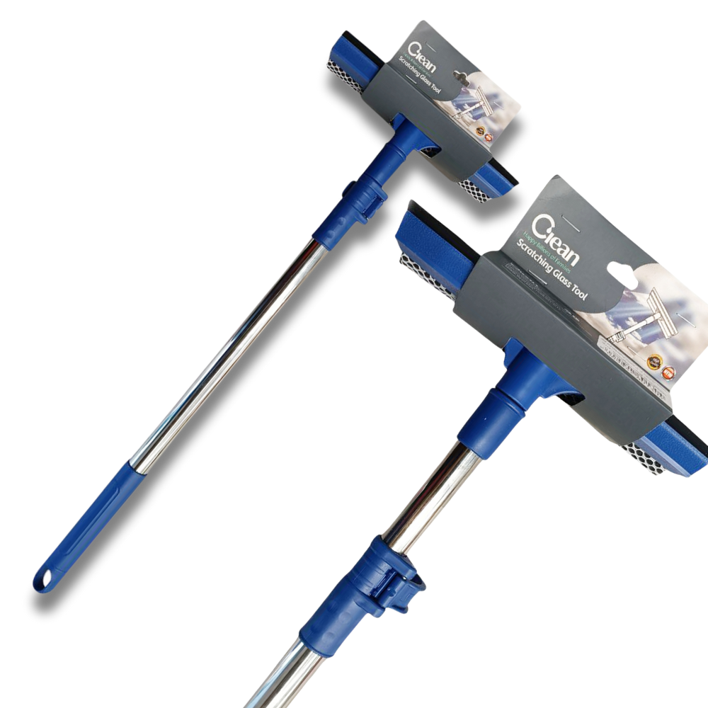 Mop - perie extensibil pentru geamuri Clean