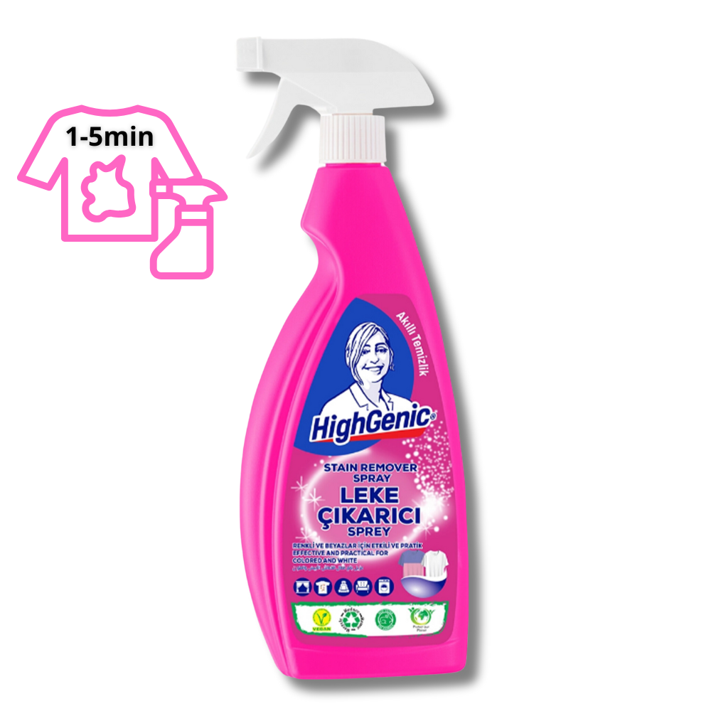 Solutie contra petelor HighGenic Leke Cikarici Spray 750ml