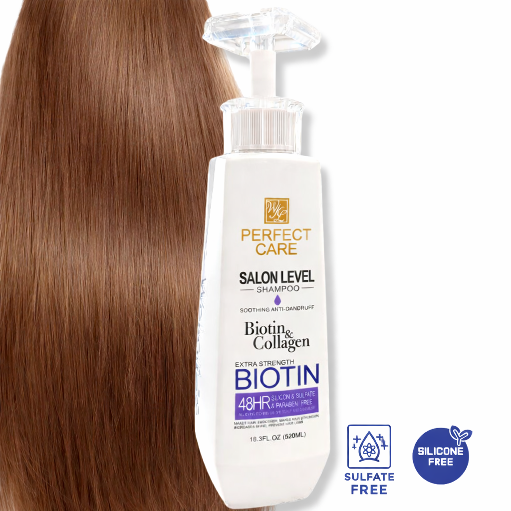 Sampon Perfect Care Biotin 520 ml / Wokali  - stimuleaza cresterea parului